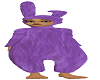 bunny costume purple