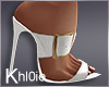 K white heels