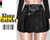 ❡ Leather Skirt