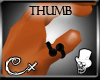 [CX]Thumb ring black R