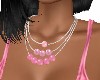 PINK BEADED NECKLACE