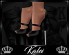 ♔K Vixen Heels Black