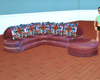 Terracotta Leather Couch