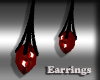 Vampire Blood Earrings