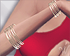 Red Gold Bangles