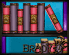 [B]amethyst book shelves