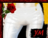 (Y) white pants