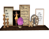 R - Khaki Decor Shelf