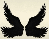Angelic Black Wings