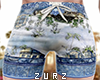 Z| Fest Shorts Blue