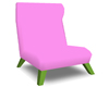 Pink n Green Chair
