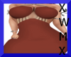 BURNED BROWN DRESS