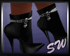 SW Black Boots Heels