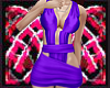 Strappy Purple Dress