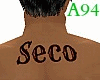SECO Back Tattoo