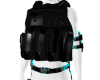 tactical vest neonturqza