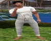 ! WHITE OVERALLS