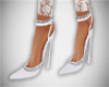 Mer White Heels