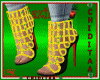 C*Mexi yellow heels