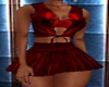 red skirt outfit rll