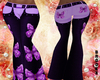 Purple Butterfly Chaps