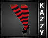 }KS{ Red and Black Sock