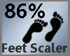 Feet Scaler 86% M A