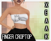 `Finger Croptop`