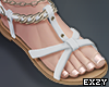 Flat Sandals W/G