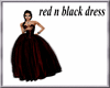 (TSH)RED N BLACK DRESS