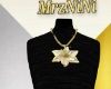 Gold Pointsettia Chain