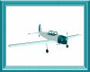 2 Seater Airplane Teal