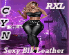 RXL Sexy Blk Leather