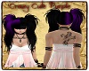 Cute Black -purpled