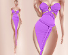 T- Diosa Dress purple