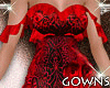 Red Shoe . Party Dress