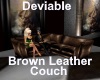 [BD] BrownLeatherCouch