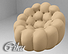 Bubble Tan Armchair