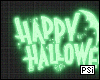 Happy Halloween Neon