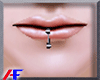 AF. Steel Lip Piering