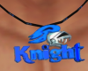 Ble Knight Necklace M