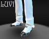 LUVI WHT & BLK STEPPERS