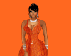 PB Orange Dress