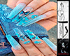 TsBabyy Blue Nails 