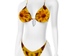 Floral Yellow Bikini