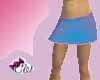 Blue with Pink Skirt