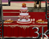 Royal Ruby wedding cake