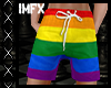 Pride Rainbow Shorts