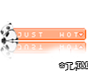*L™  Just hot sticker