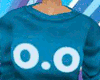 *DY* o.o Blue Sweater